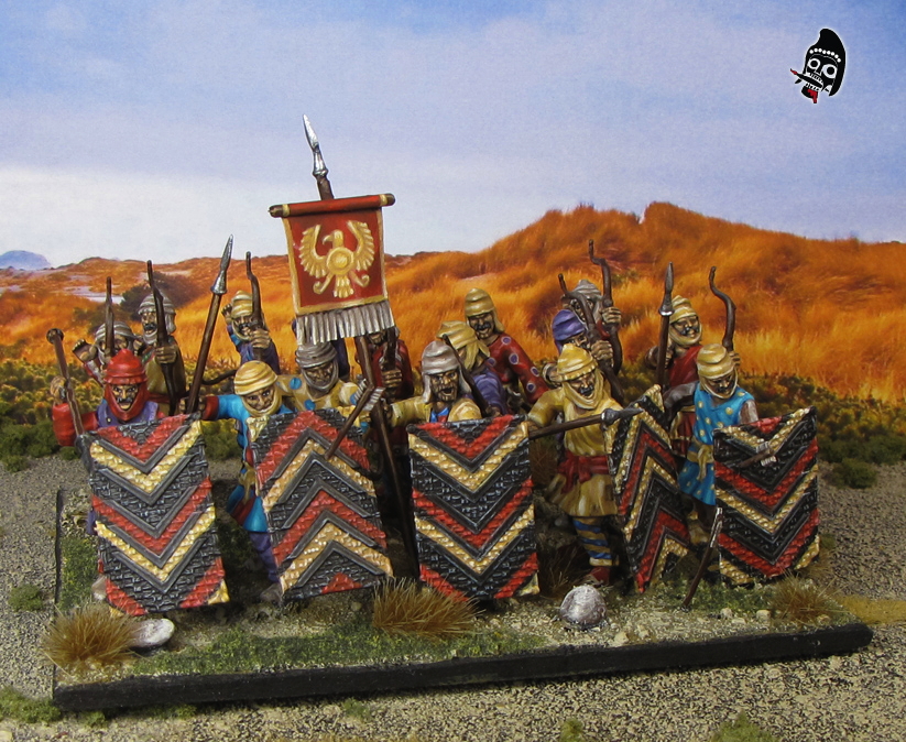 Ancient Persian Kardakes from Wargames Factory painted by Neldoreth - An Hour of Wolves & Shattered Shields
