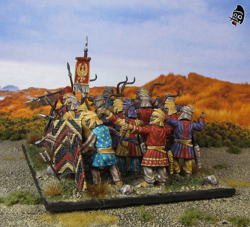 Ancient Persian Kardakes from Wargames Factory painted by Neldoreth - An Hour of Wolves & Shattered Shields