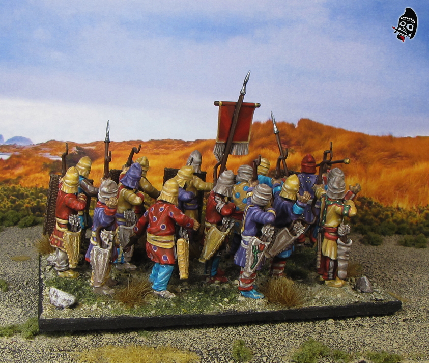 Ancient Persian Kardakes from Wargames Factory painted by Neldoreth - An Hour of Wolves & Shattered Shields