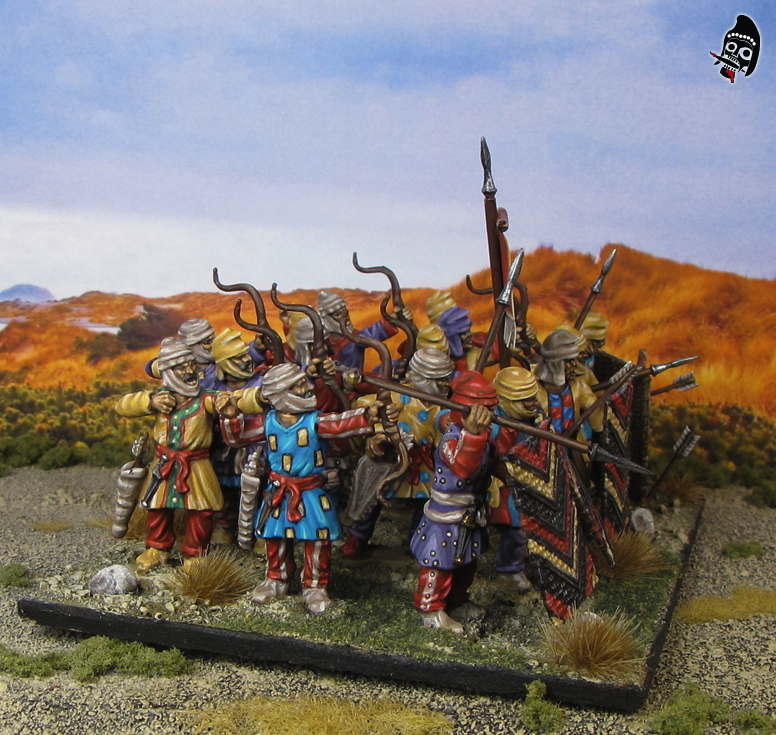 Ancient Persian Kardakes from Wargames Factory painted by Neldoreth - An Hour of Wolves & Shattered Shields
