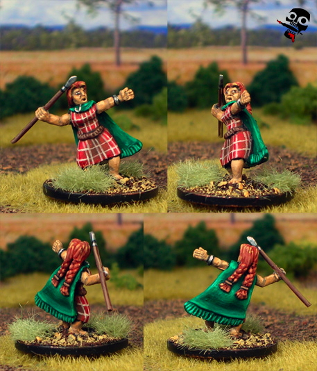15mm Scots-Irish from Trey Corbies Miniatures painted by Neldoreth - An Hour of Wolves & Shattered Shields