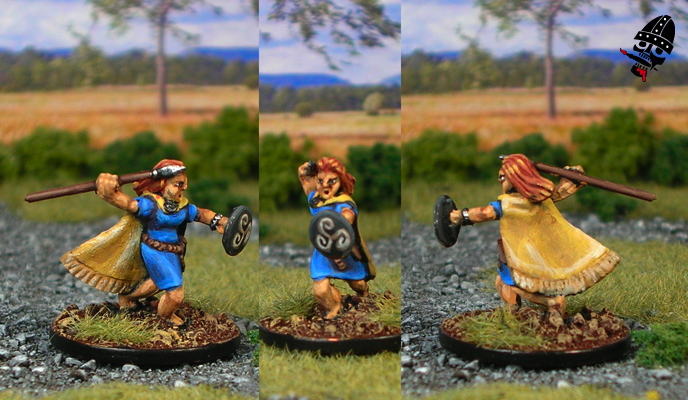 15mm Scots-Irish from Trey Corbies Miniatures painted by Neldoreth - An Hour of Wolves & Shattered Shields