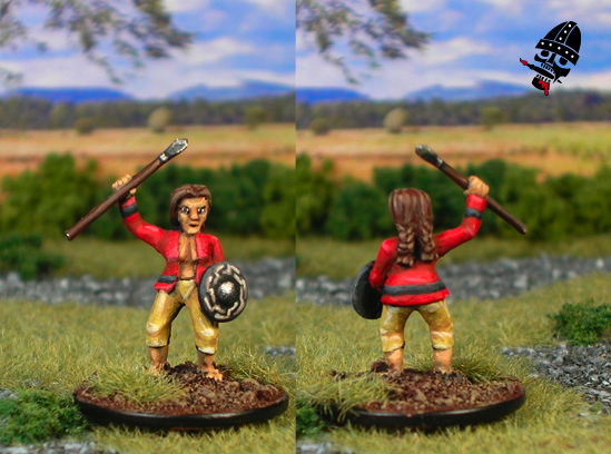 15mm Scots-Irish from Trey Corbies Miniatures painted by Neldoreth - An Hour of Wolves & Shattered Shields