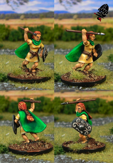15mm Scots-Irish from Trey Corbies Miniatures painted by Neldoreth - An Hour of Wolves & Shattered Shields