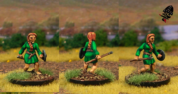 15mm Scots-Irish from Trey Corbies Miniatures painted by Neldoreth - An Hour of Wolves & Shattered Shields