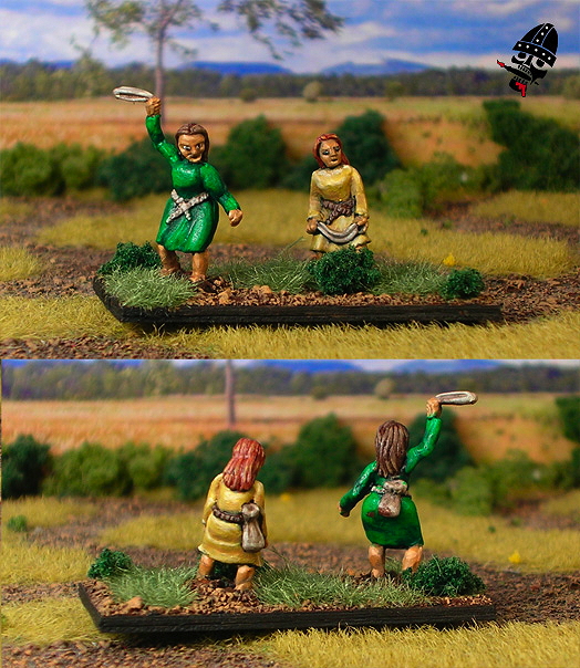 15mm Scots-Irish from Trey Corbies Miniatures painted by Neldoreth - An Hour of Wolves & Shattered Shields