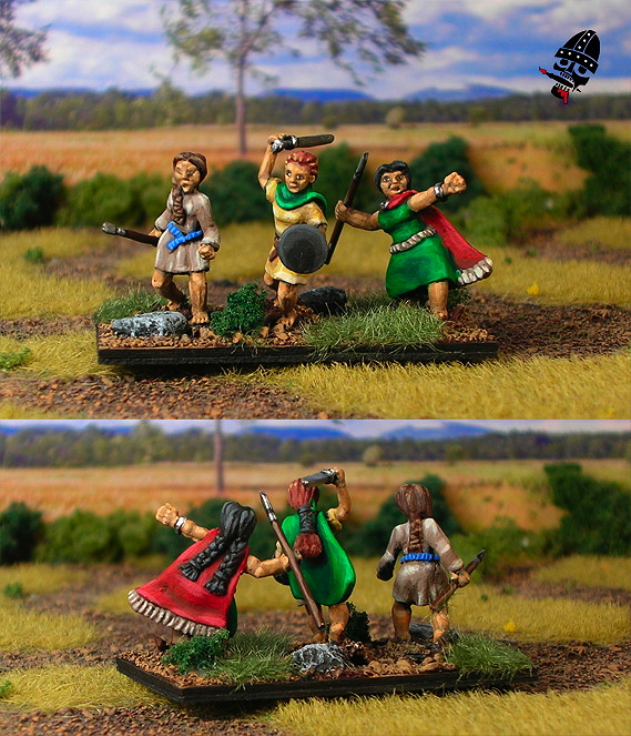 15mm Scots-Irish from Trey Corbies Miniatures painted by Neldoreth - An Hour of Wolves & Shattered Shields