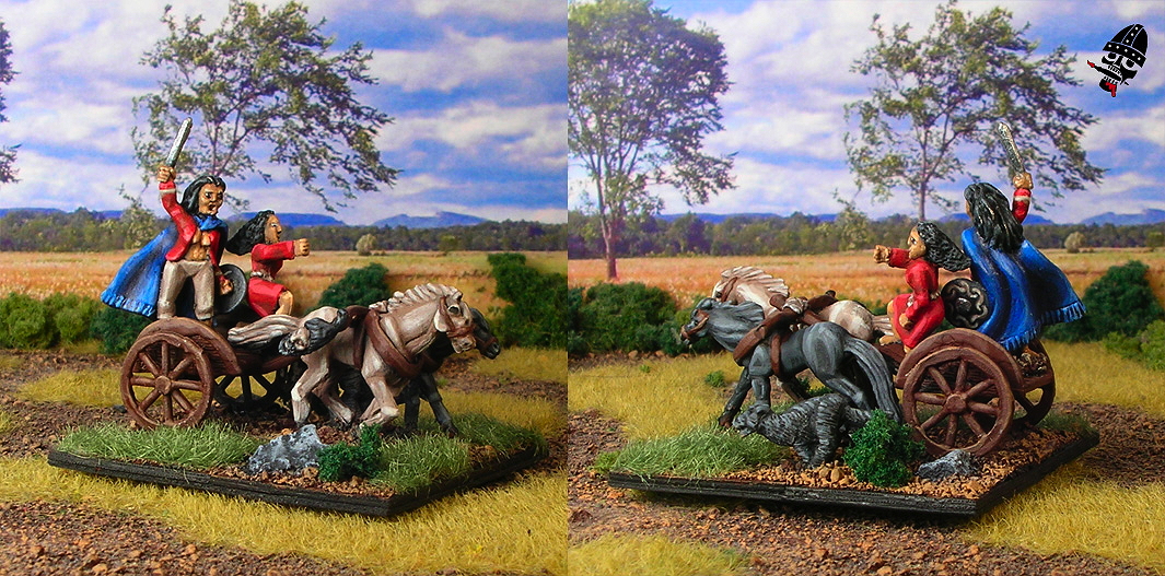 15mm Scots-Irish from Trey Corbies Miniatures painted by Neldoreth - An Hour of Wolves & Shattered Shields