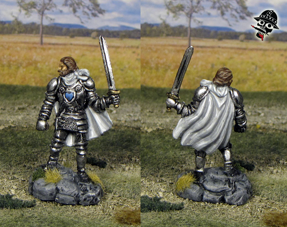 Shadows Over Camelot Sir Percival from  painted by Neldoreth - An Hour of Wolves & Shattered Shields