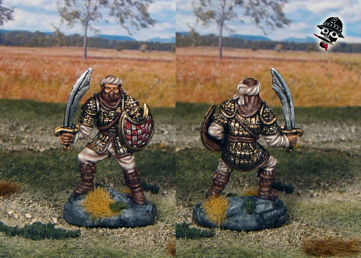 Shadows Over Camelot Sir Palamedes from  painted by Neldoreth - An Hour of Wolves & Shattered Shields
