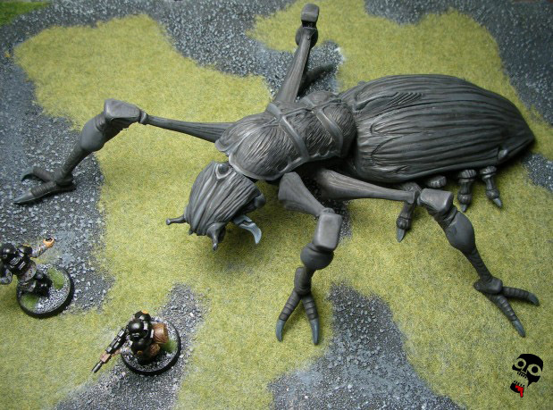 Starship Troopers Tanker from Mongoose Publishing painted by Neldoreth - An Hour of Wolves & Shattered Shields