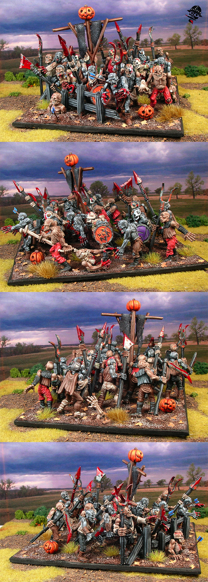 Undead Zombies from Games Workshop painted by Neldoreth - An Hour of Wolves & Shattered Shields Undead Zombies from Games Workshop painted by Neldoreth - An Hour of Wolves & Shattered Shields