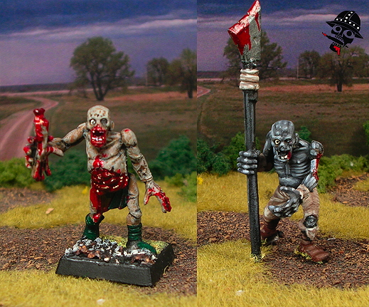Undead Zombies from Games Workshop painted by Neldoreth - An Hour of Wolves & Shattered Shields