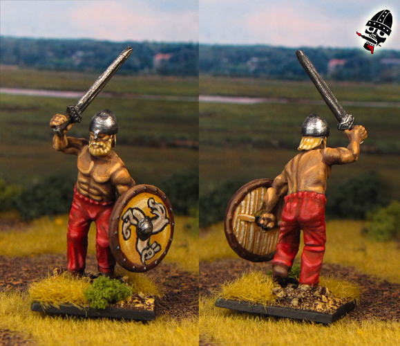 Viking berzerkers from Wargames Factory painted by Neldoreth - An Hour of Wolves & Shattered Shields
