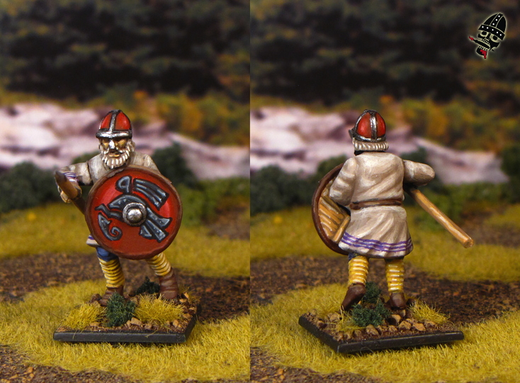 Viking Leidang or Bondi or Levy from Gripping Beast painted by Neldoreth - An Hour of Wolves & Shattered Shields