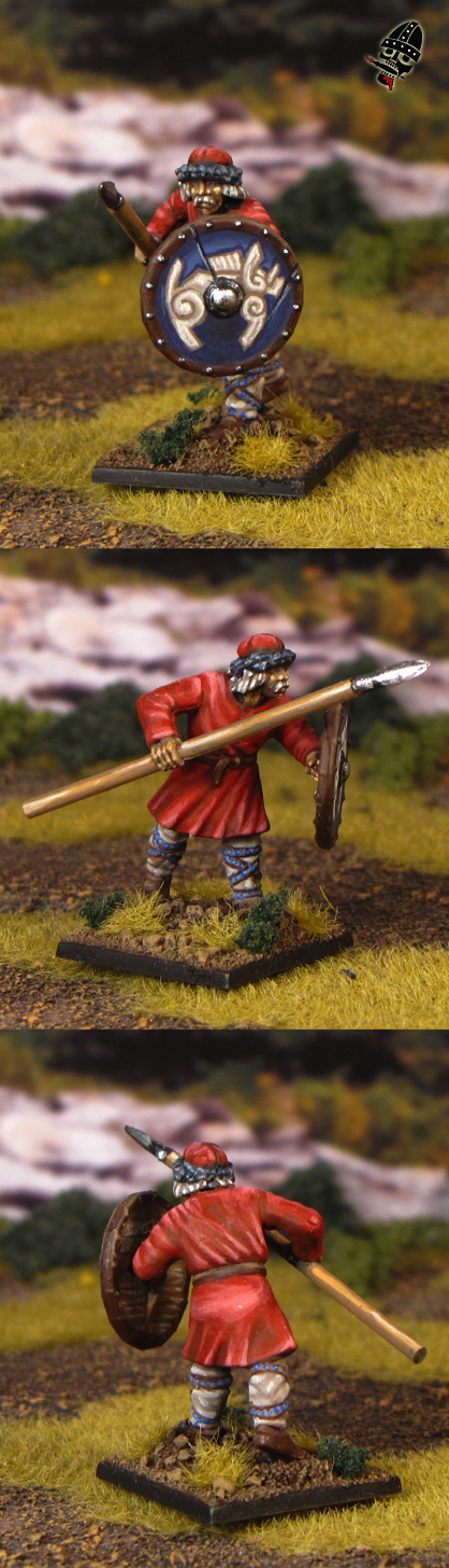 Viking Leidang or Bondi or Levy from Gripping Beast painted by Neldoreth - An Hour of Wolves & Shattered Shields