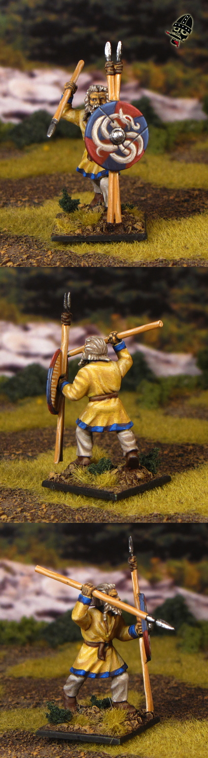 Viking Leidang or Bondi or Levy from Gripping Beast painted by Neldoreth - An Hour of Wolves & Shattered Shields