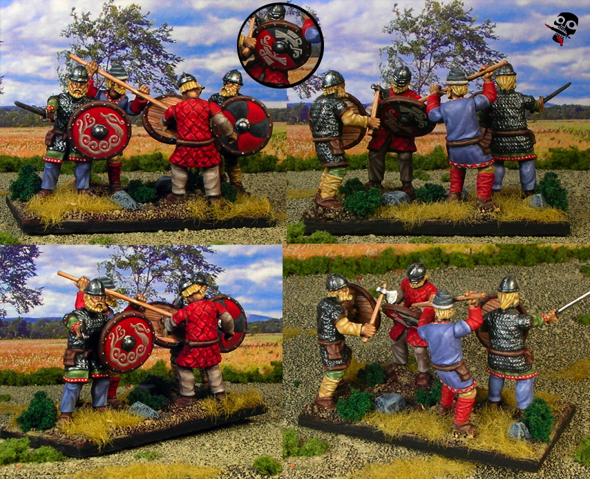 Swedish Vikings from Wargames Factory painted by Neldoreth - An Hour of Wolves & Shattered Shields