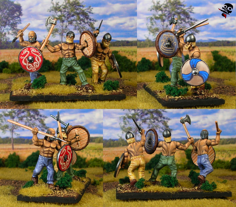 Swedish Vikings from Wargames Factory painted by Neldoreth - An Hour of Wolves & Shattered Shields