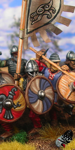 Swedish Vikings from Wargames Factory and Gripping Beast painted by Neldoreth - An Hour of Wolves & Shattered Shields