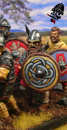 Swedish Vikings from Wargames Factory and Gripping Beast painted by Neldoreth - An Hour of Wolves & Shattered Shields