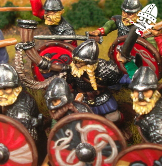 Swedish Vikings from Wargames Factory and Gripping Beast painted by Neldoreth - An Hour of Wolves & Shattered Shields
