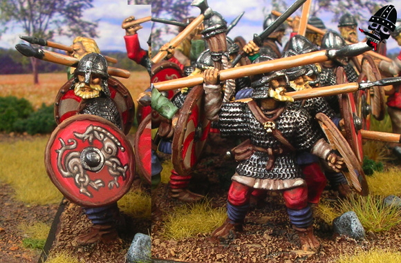 Swedish Vikings from Wargames Factory and Gripping Beast painted by Neldoreth - An Hour of Wolves & Shattered Shields