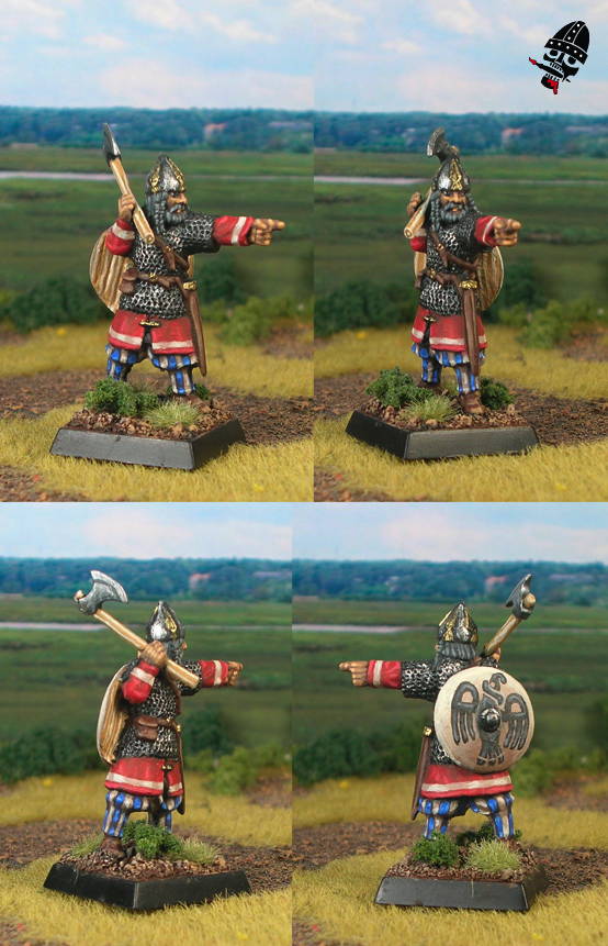 Swedish Vikings from Gripping Beast painted by Neldoreth - An Hour of Wolves & Shattered Shields