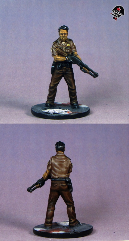 Phil, Zombicide survivor from Cool Mini or Not painted by Neldoreth - An Hour of Wolves & Shattered Shields