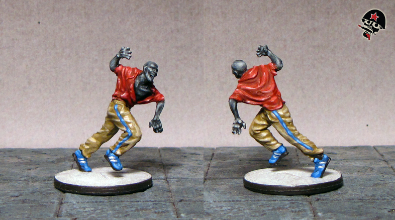 Zombicide Zombies from Cool Mini Or Not painted by Neldoreth - An Hour of Wolves & Shattered Shields