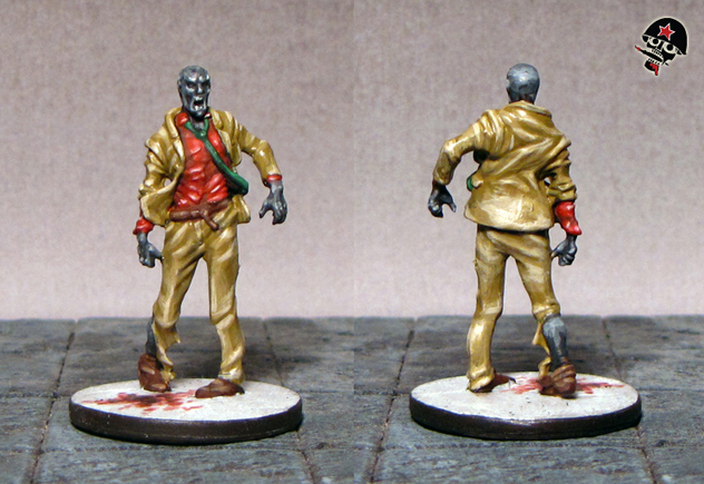 Zombicide Zombies from Cool Mini Or Not painted by Neldoreth - An Hour of Wolves & Shattered Shields