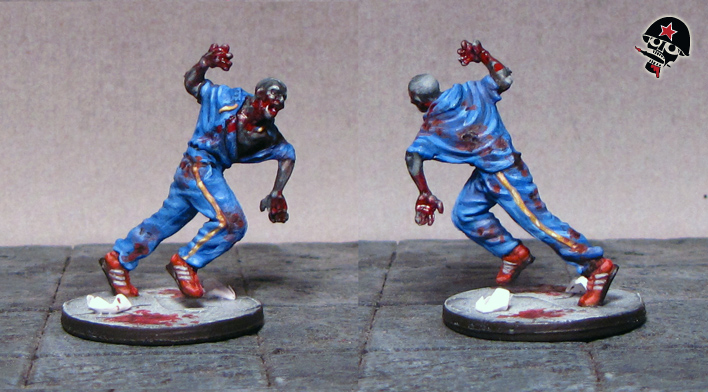 Zombicide Zombies from Cool Mini Or Not painted by Neldoreth - An Hour of Wolves & Shattered Shields