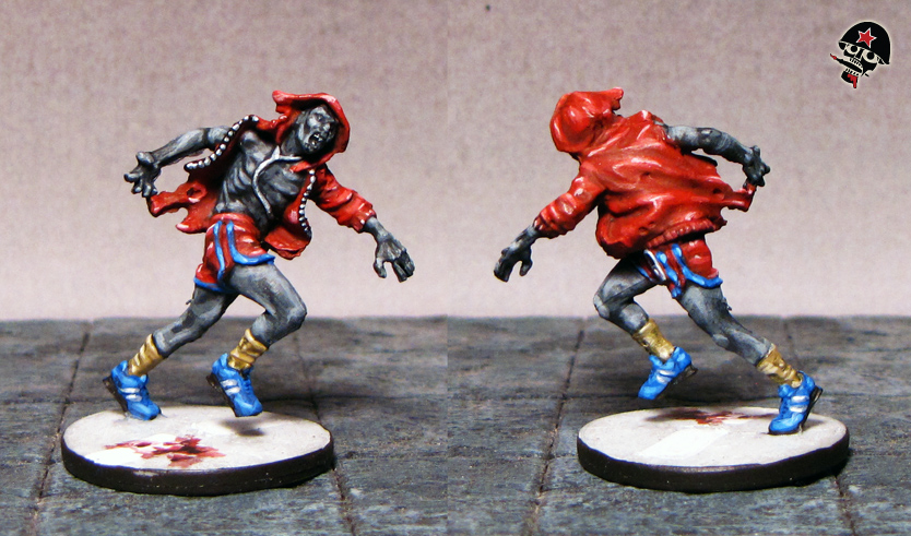 Zombicide Zombies from Cool Mini Or Not painted by Neldoreth - An Hour of Wolves & Shattered Shields