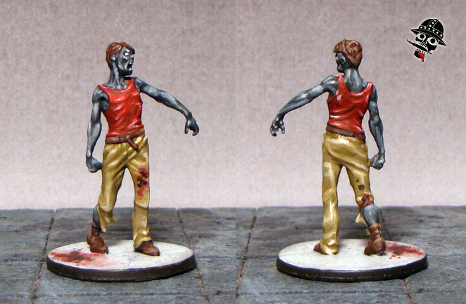 Zombicide Zombies from Cool Mini Or Not painted by Neldoreth - An Hour of Wolves & Shattered Shields