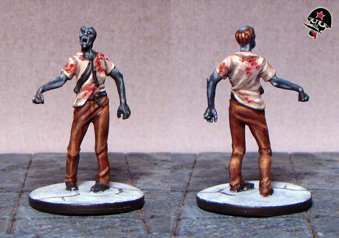 Zombicide Zombies from Cool Mini Or Not painted by Neldoreth - An Hour of Wolves & Shattered Shields