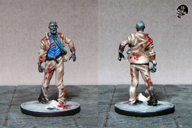 Zombicide Zombies from Cool Mini Or Not painted by Neldoreth - An Hour of Wolves & Shattered Shields