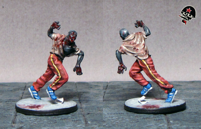 Zombicide Zombies from Cool Mini Or Not painted by Neldoreth - An Hour of Wolves & Shattered Shields