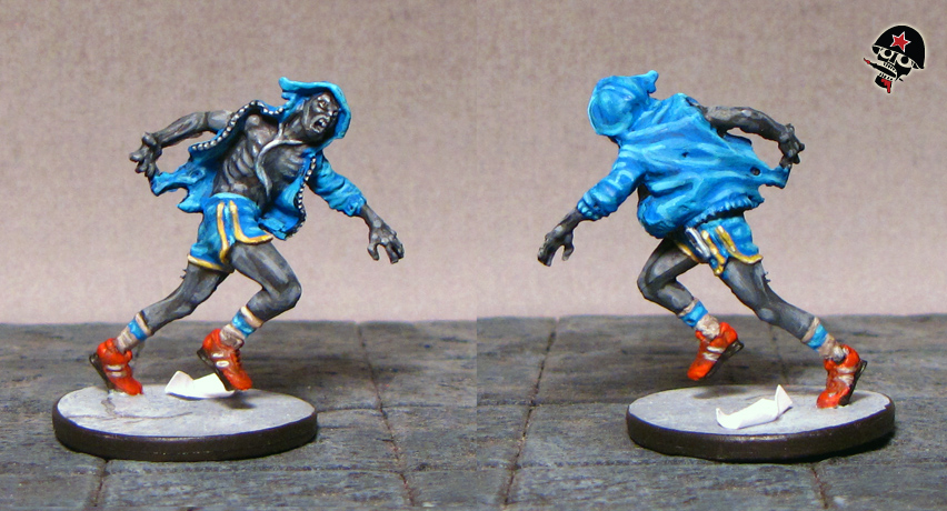 Zombicide Zombies from Cool Mini Or Not painted by Neldoreth - An Hour of Wolves & Shattered Shields