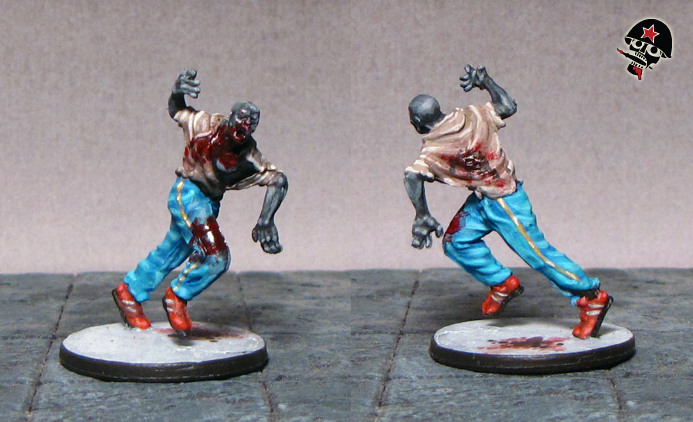 Zombicide Zombies from Cool Mini Or Not painted by Neldoreth - An Hour of Wolves & Shattered Shields