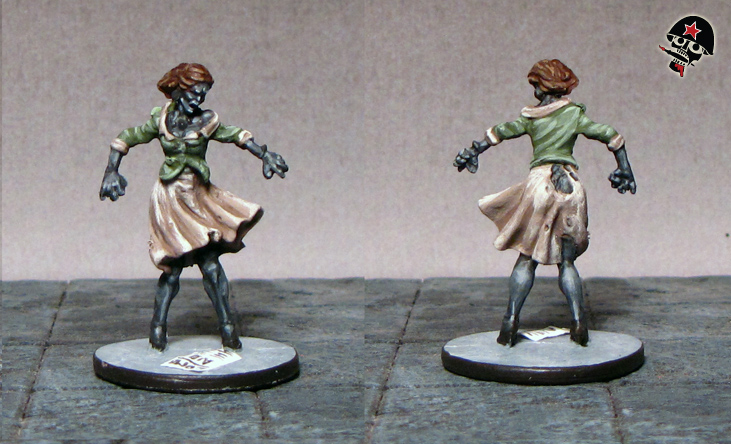 Zombicide Zombies from Cool Mini Or Not painted by Neldoreth - An Hour of Wolves & Shattered Shields