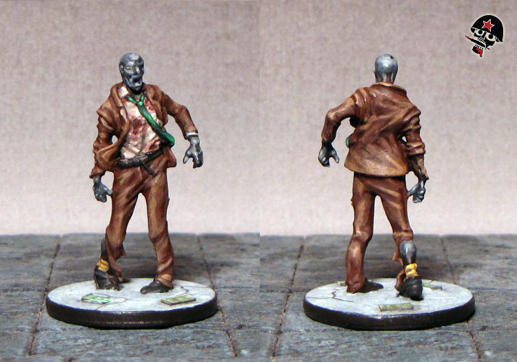 Zombicide Zombies from Cool Mini Or Not painted by Neldoreth - An Hour of Wolves & Shattered Shields