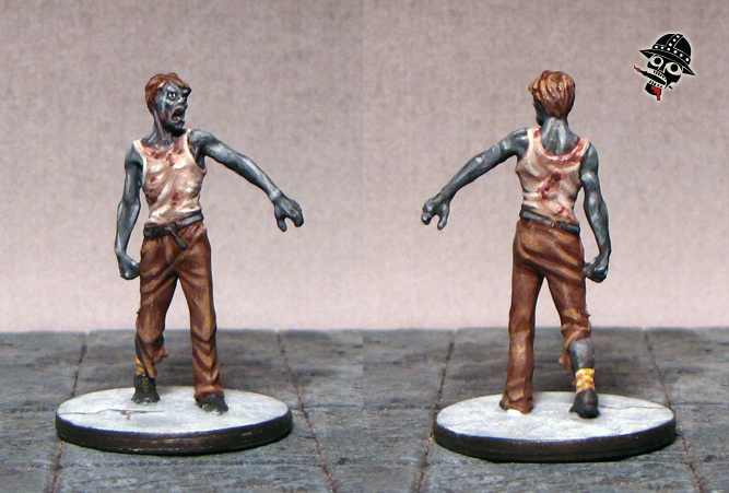 Zombicide Zombies from Cool Mini Or Not painted by Neldoreth - An Hour of Wolves & Shattered Shields
