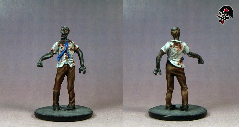 Zombicide Zombies from Cool Mini Or Not painted by Neldoreth - An Hour of Wolves & Shattered Shields
