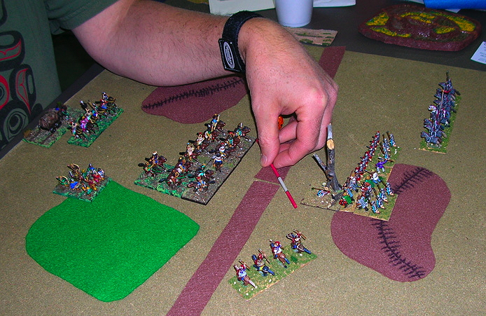 The Huns fo battle with an East Roman army