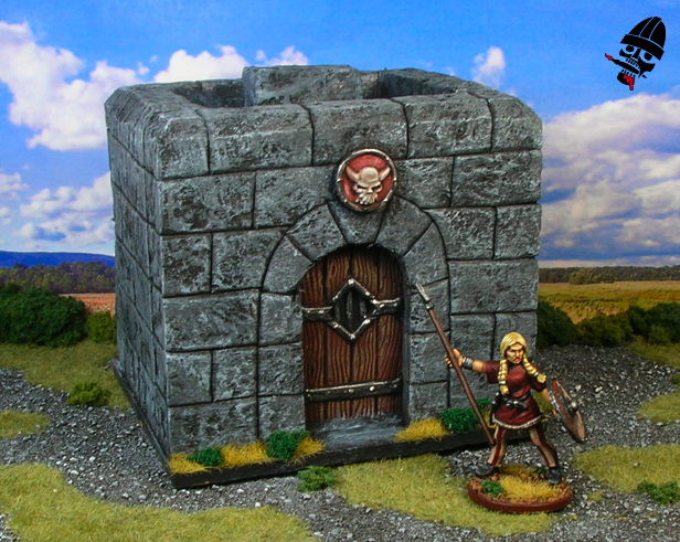 Generic Medieval Building - Scratch built by Neldoreth - An Hour of Wolves & Shattered Shields