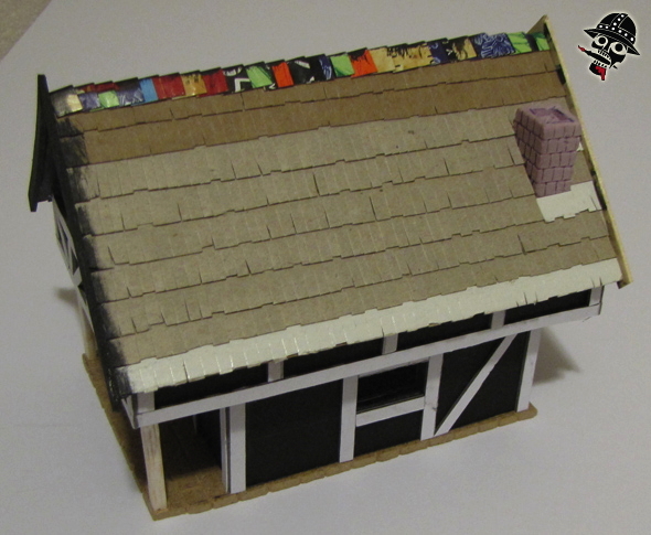 Generic Medieval Building from Scratch built by Neldoreth painted by Neldoreth - An Hour of Wolves & Shattered Shields