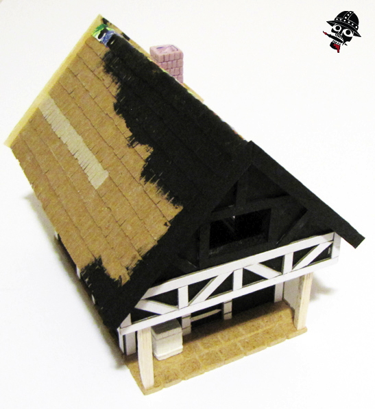 Generic Medieval Building from Scratch built by Neldoreth painted by Neldoreth - An Hour of Wolves & Shattered Shields
