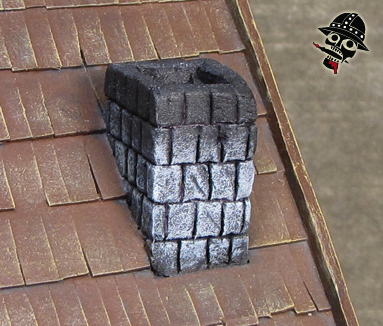 Medieval haunted halloween house from Scratch built by Neldoreth painted by Neldoreth - An Hour of Wolves & Shattered Shields