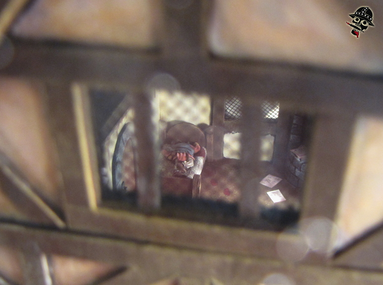 Generic Medieval Building from Scratch built by Neldoreth painted by Neldoreth - An Hour of Wolves & Shattered Shields
