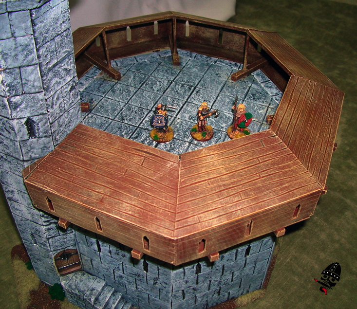 Medieval Tower - Scratch built by Neldoreth - An Hour of Wolves & Shattered Shields